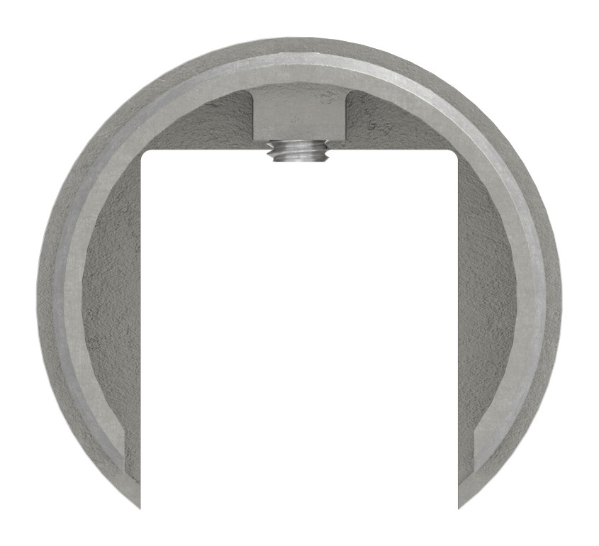 Rohrverbinder für Nutrohr 48,3mm, V4A Rohrverbinder für Nutrohr 48,3mm, V4A