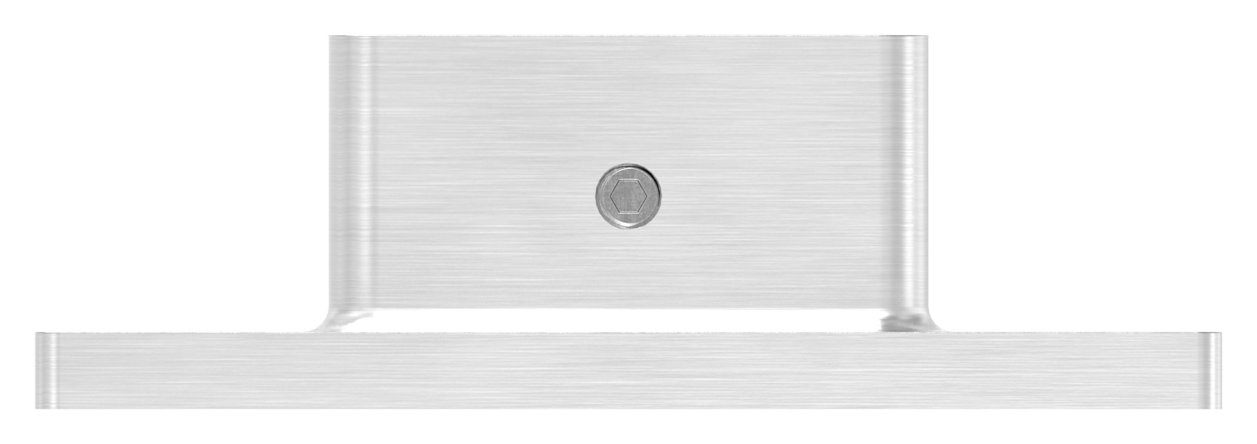 Wand- und Bodenanker, für Rohr 40x40mm, V2A Wand- und Bodenanker, für Rohr 40x40mm, V2A